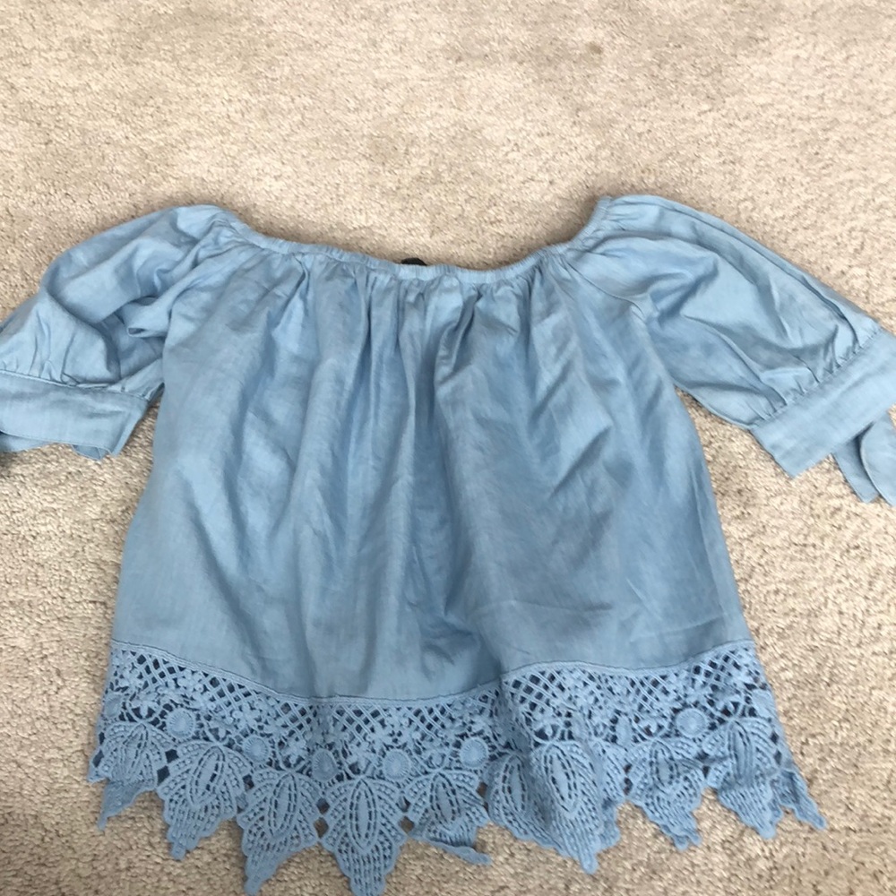 Off the shoulder top